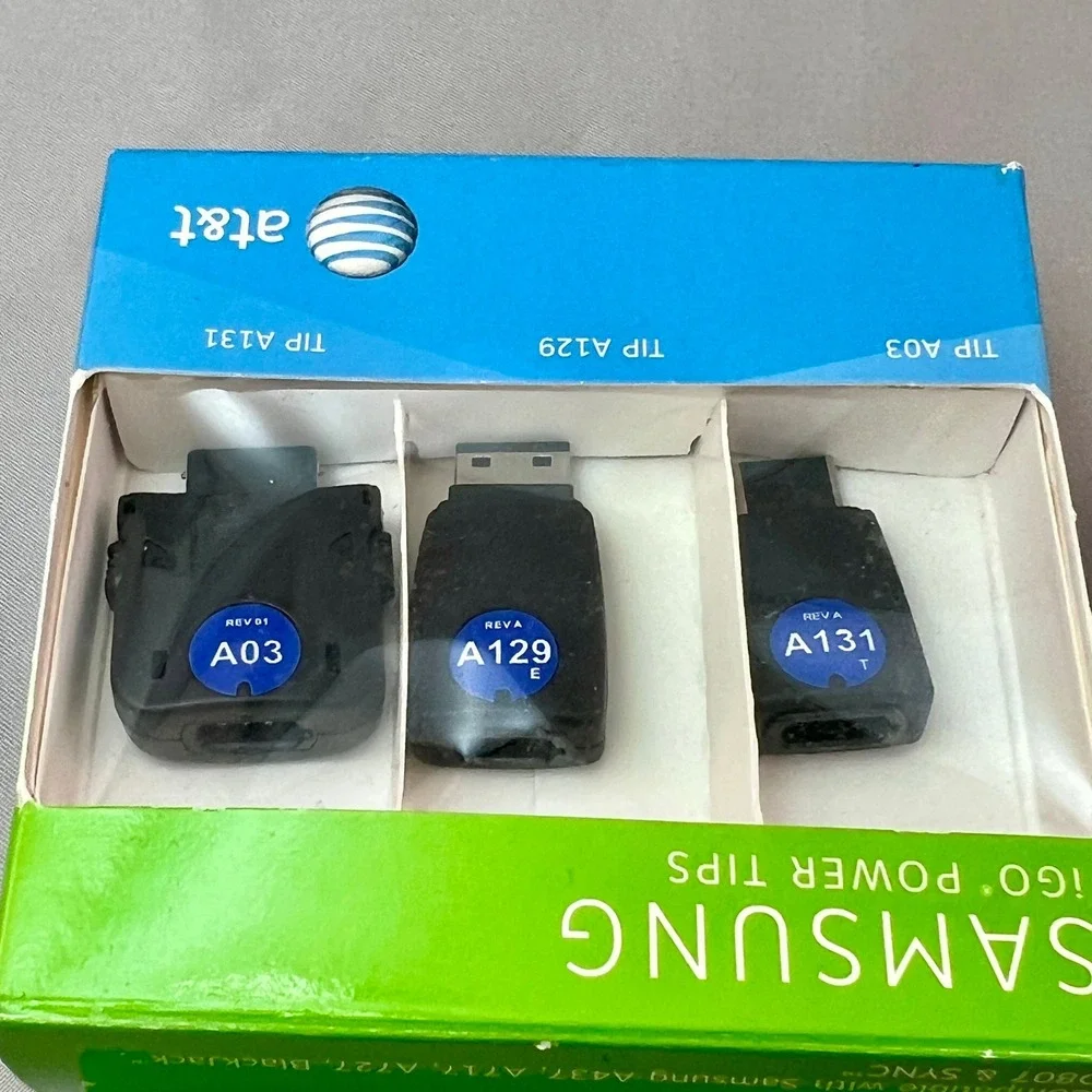 Samsung iGo Power Tips Set A03 A129 A131 for BlackJack SYNC C417 AT&T G001693R01